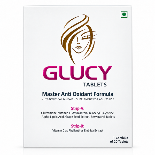 Glucy Master Anti Oxidant Combo Kit Tablet