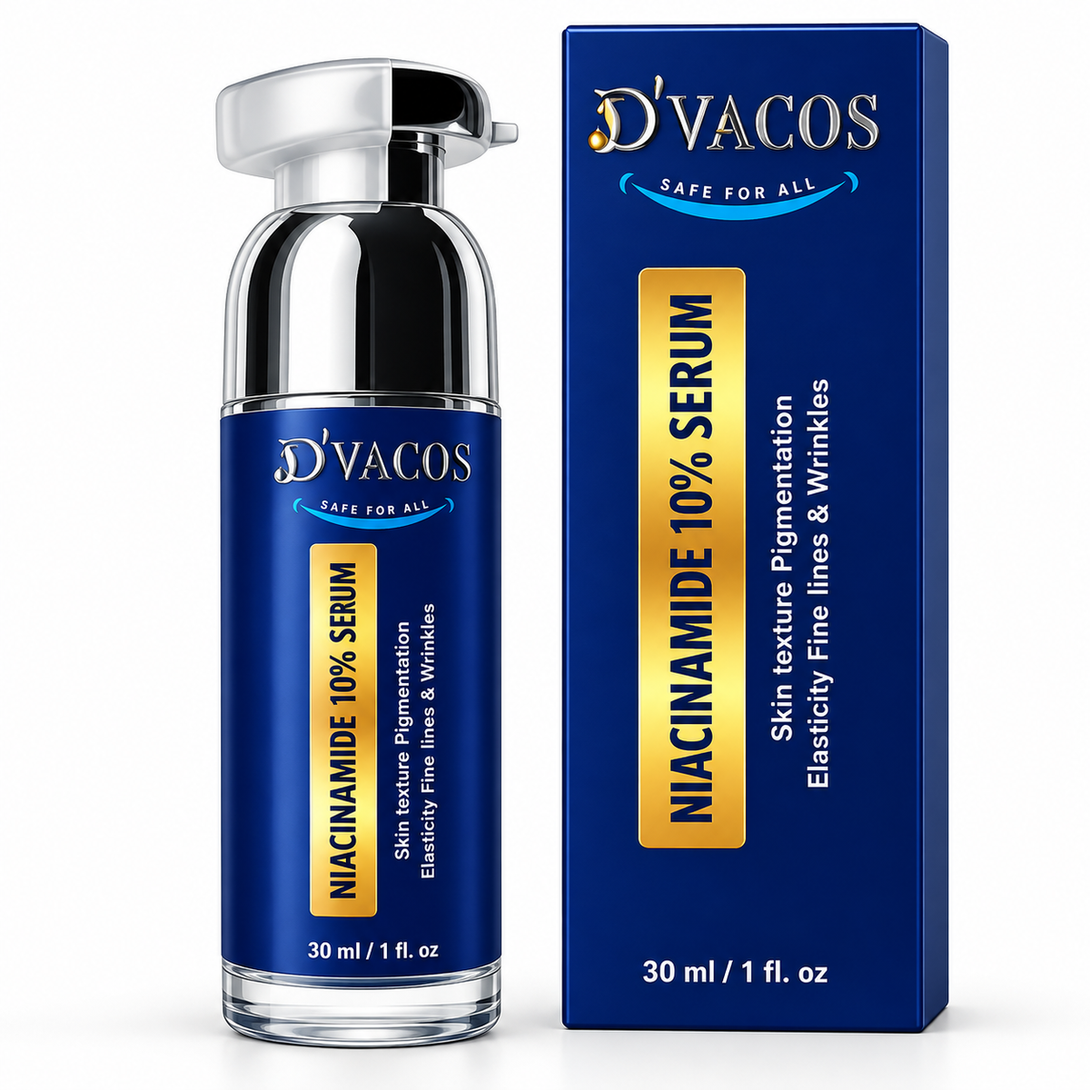 D'Vacos Niacinamide 10% Face Serum