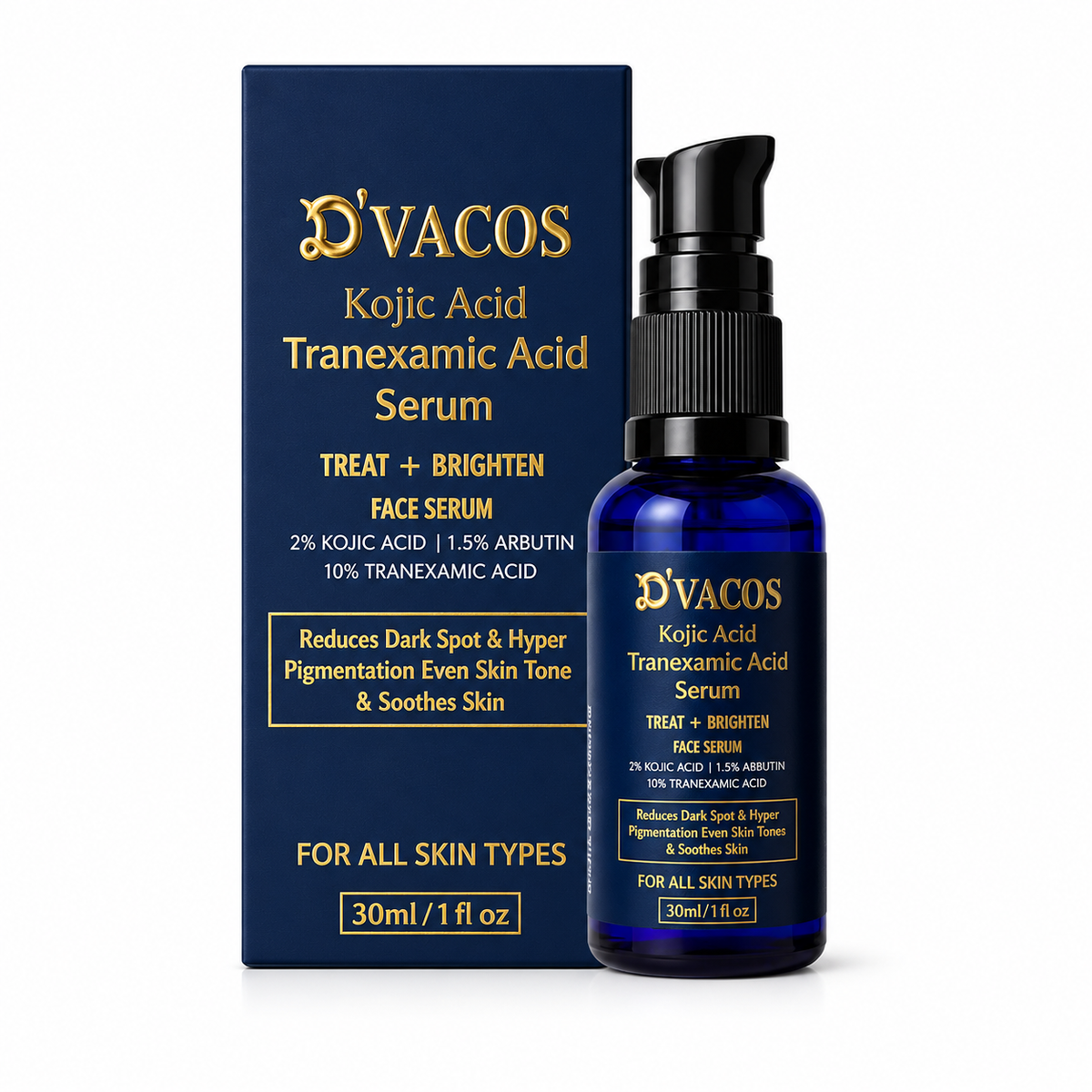 D'Vacos Kojic Acid Tranexamic Acid Face Serum